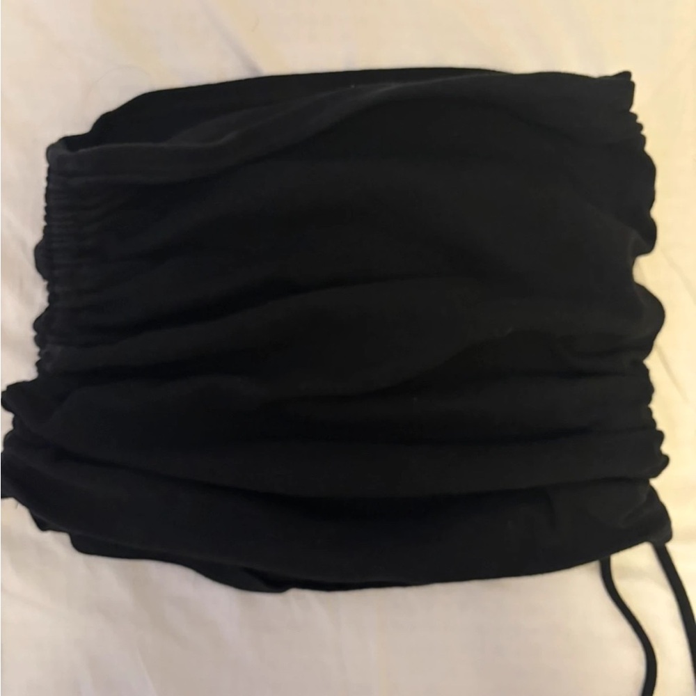 adjustable length tie side skirt